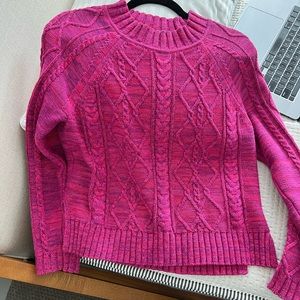 GAP petite cableknit sweater
